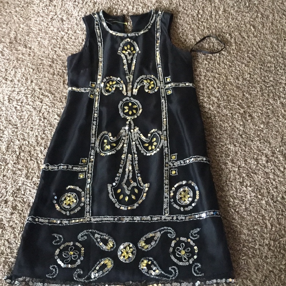 INC concepts black shift dress size 2, lined